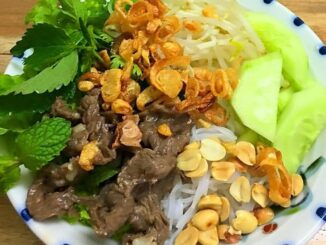 Bún bò nam bộ ngon