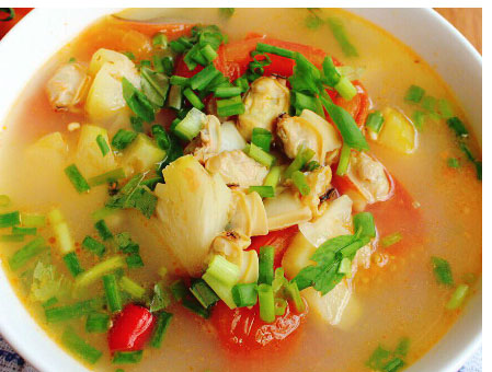canh-ngao-nau-dua Canh ngao nấu dứa thơm ngon
