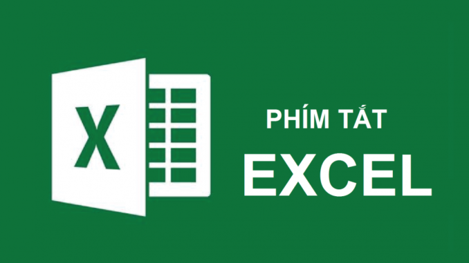 Phím tắt excel hay