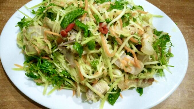 cach-lam-goi-xoai-thit-heo Cách làm gỏi xoài thịt heo