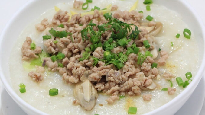chao-thit-bam cháo thịt bằm