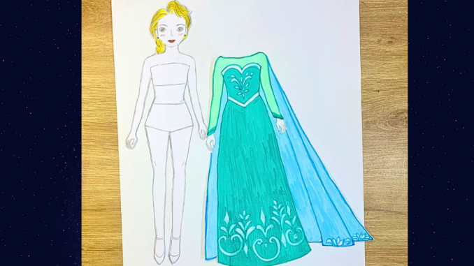 ve-vay-cong-chua-elsa váy công chúa elsa
